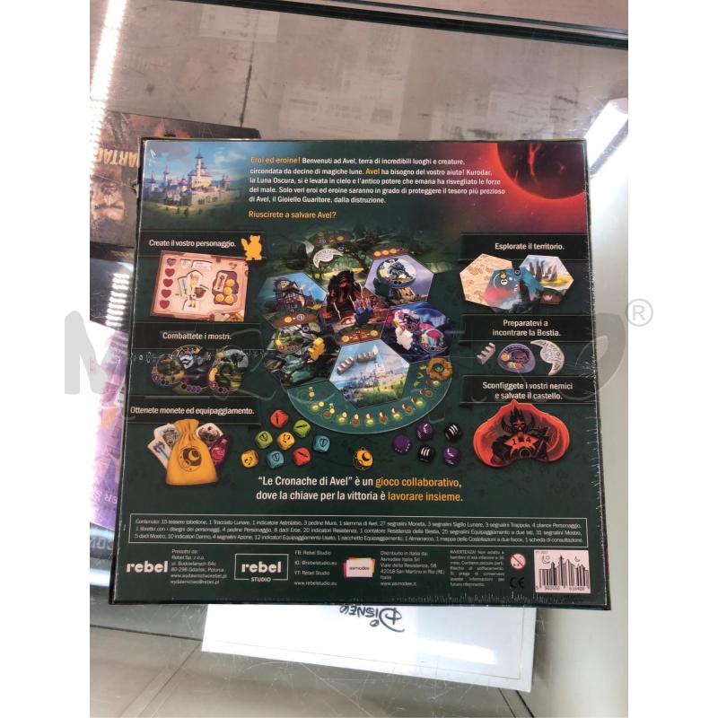 GIOCO IN SCATOLA LE CRONACHE DI AVEL REBEL STUDIO | Mercatino dell'Usato Roma somalia 2