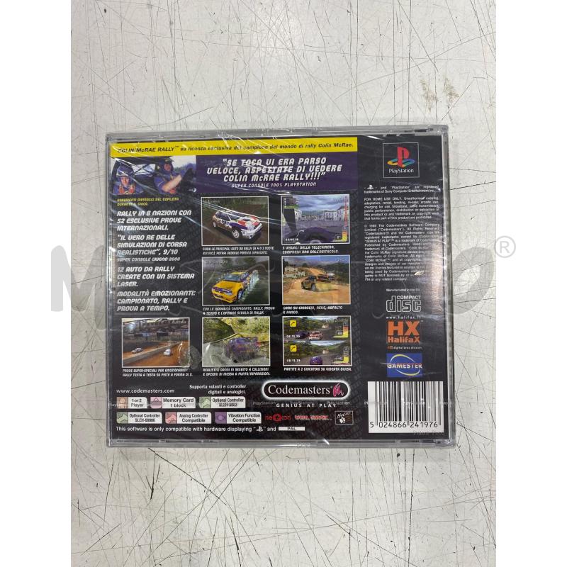 GIOCO PS1 COLLIN MCRAE RALLY SIGILLATO | Mercatino dell'Usato Roma somalia 2