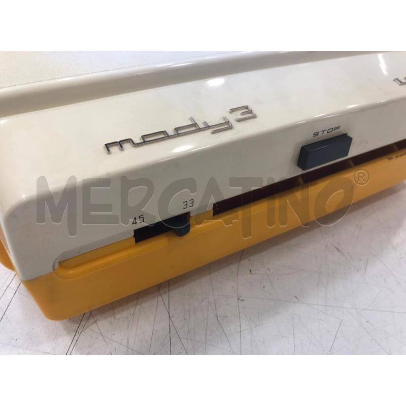 GIRADISCHI MODY 3 LESA BIANCO E GIALLO | Mercatino dell'Usato Roma somalia 2
