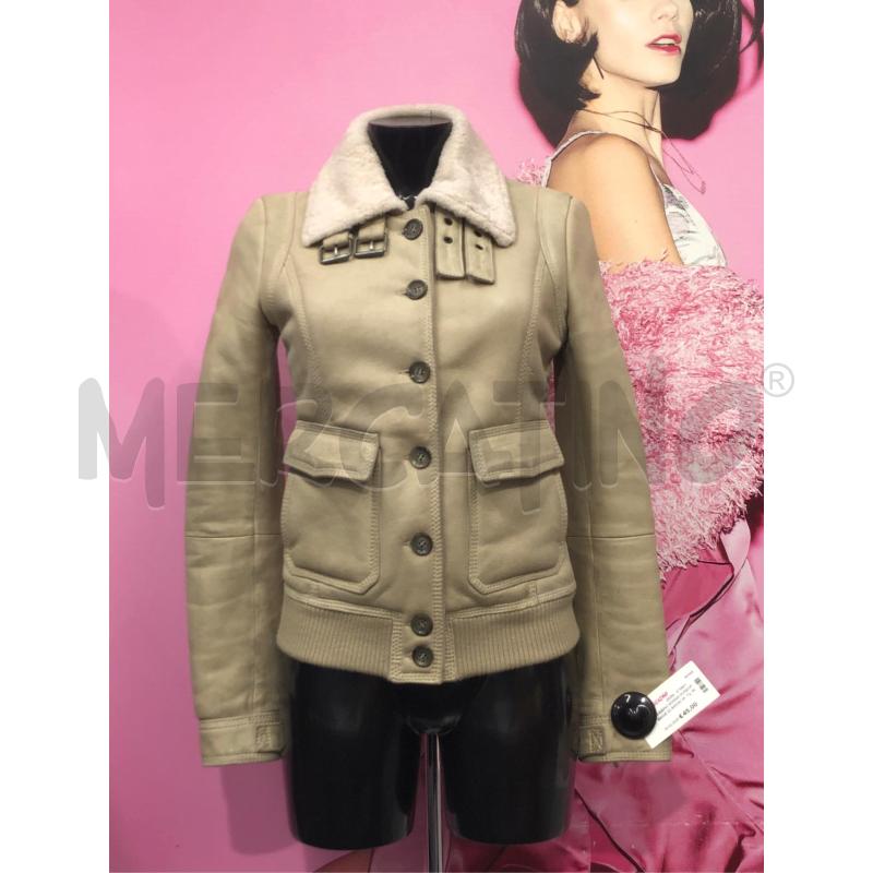 GIUBBINO DONNA DONDUP BEIGE SCAMOSCIATA | Mercatino dell'Usato Roma somalia 1