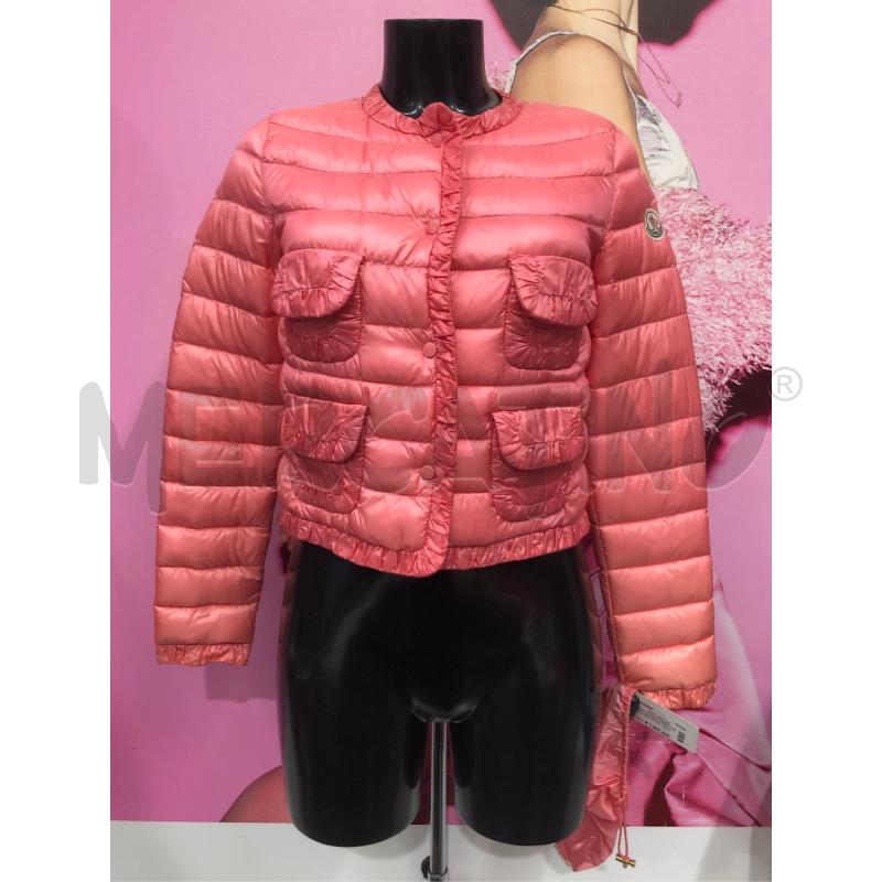 GIUBBINO DONNA MONCLER ROSA 100G FIOCCHI  | Mercatino dell'Usato Roma somalia 1