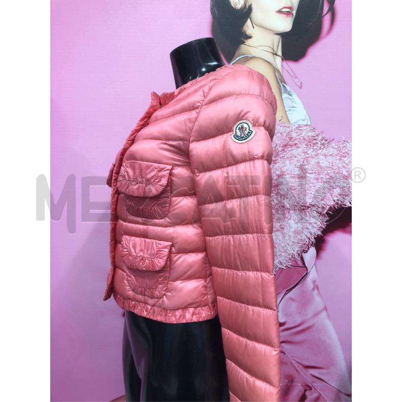 GIUBBINO DONNA MONCLER ROSA 100G FIOCCHI  | Mercatino dell'Usato Roma somalia 2