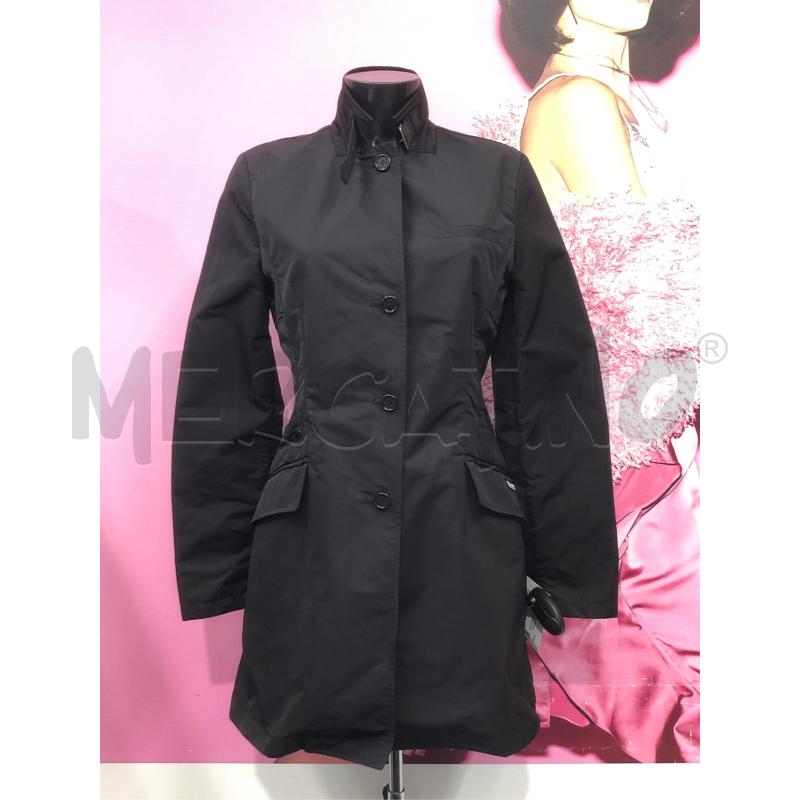 GIUBBINO DONNA WOOLRICH NERO  | Mercatino dell'Usato Roma somalia 1