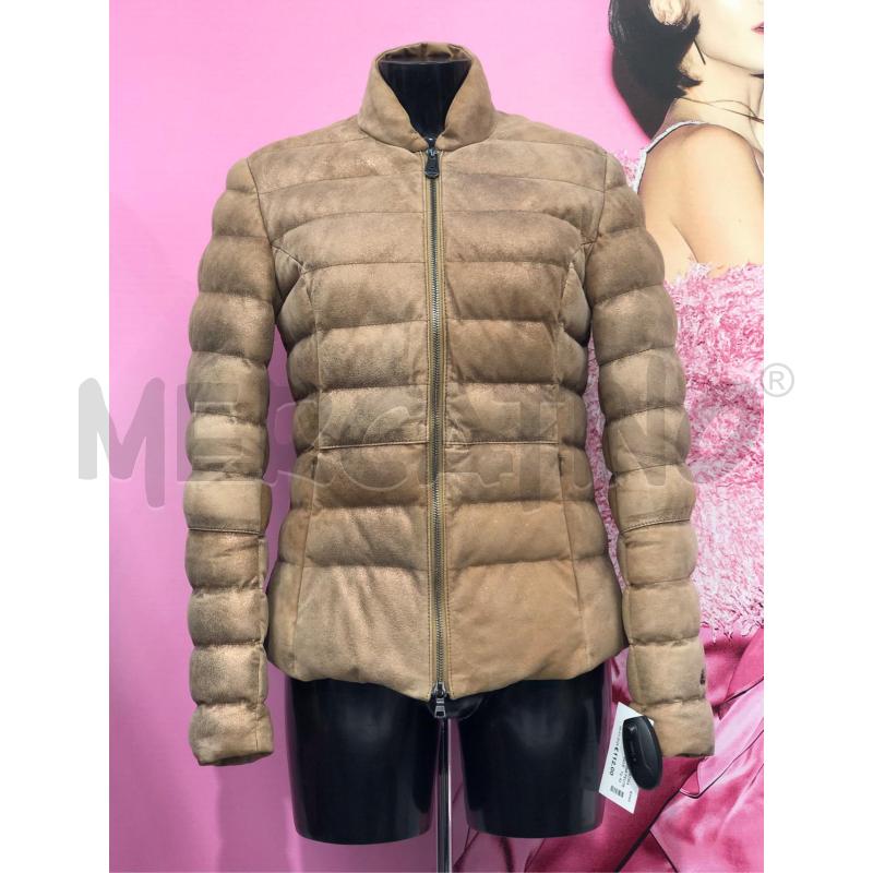 GIUBBOTTO DONNA PEUTEREY BEIGE PELLE  | Mercatino dell'Usato Roma somalia 1