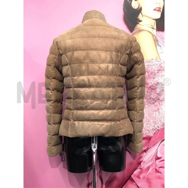 GIUBBOTTO DONNA PEUTEREY BEIGE PELLE  | Mercatino dell'Usato Roma somalia 4