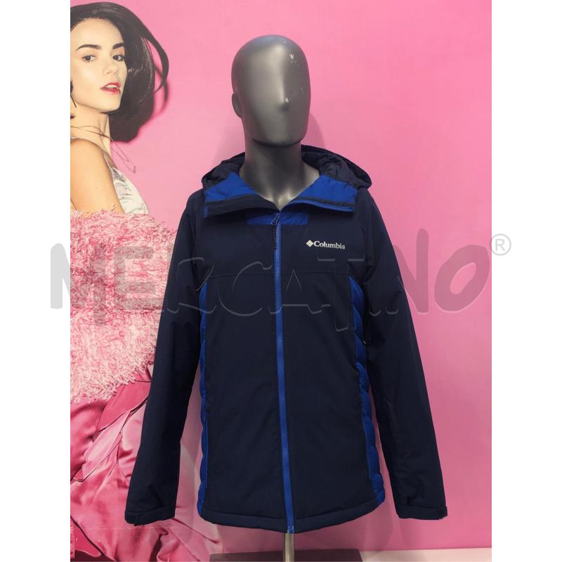 GIUBBOTTO UOMO COLUMBIA BLU PART BLUETTE  | Mercatino dell'Usato Roma somalia 1