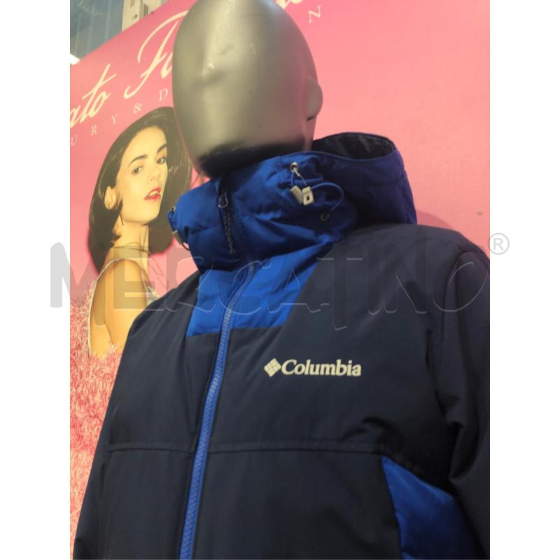 GIUBBOTTO UOMO COLUMBIA BLU PART BLUETTE  | Mercatino dell'Usato Roma somalia 2