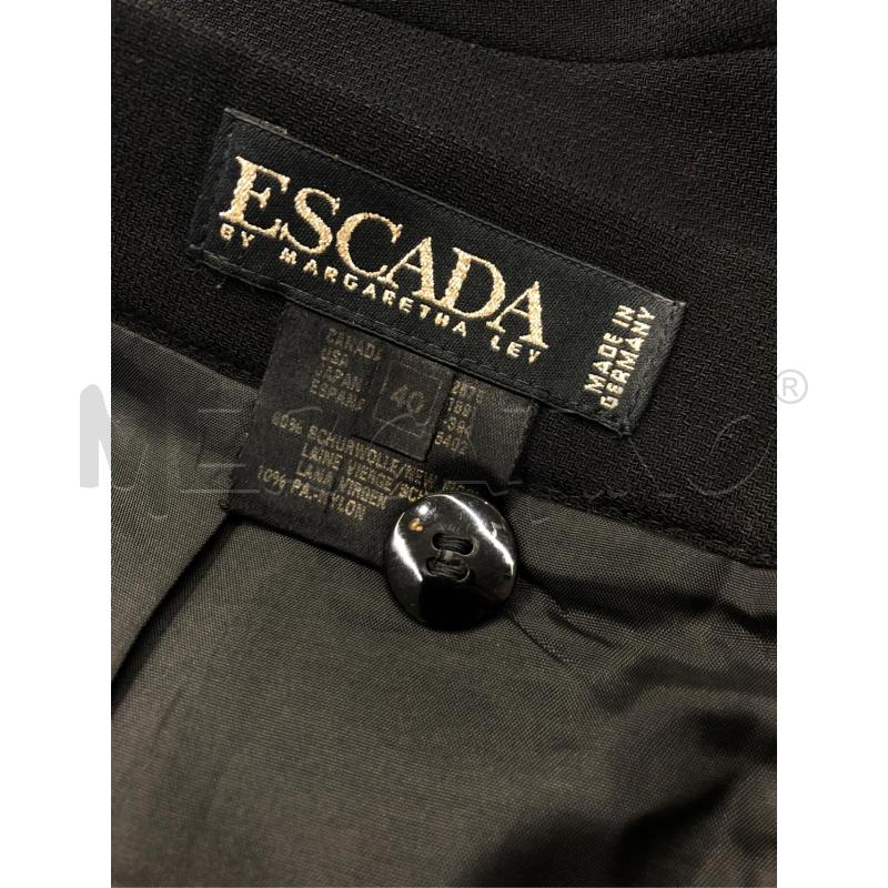 GONNA ESCADA NERA BALZE | Mercatino dell'Usato Roma somalia 4
