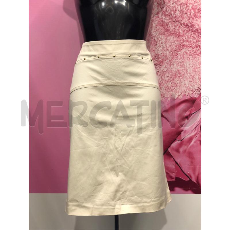 GONNA JUST CAVALLI BEIGE BORCHIE DORATE | Mercatino dell'Usato Roma somalia 1