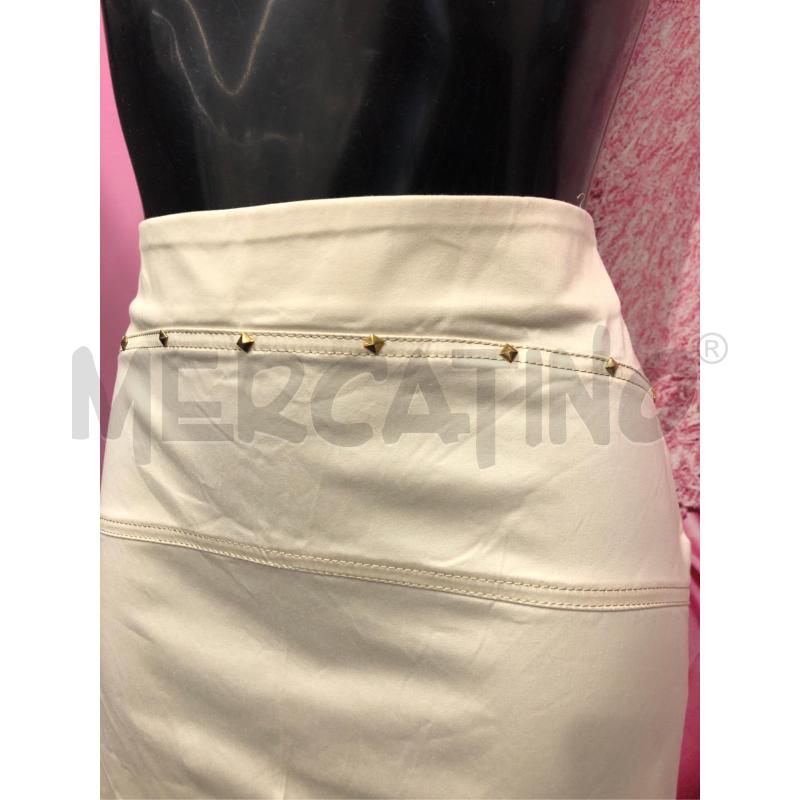 GONNA JUST CAVALLI BEIGE BORCHIE DORATE | Mercatino dell'Usato Roma somalia 2