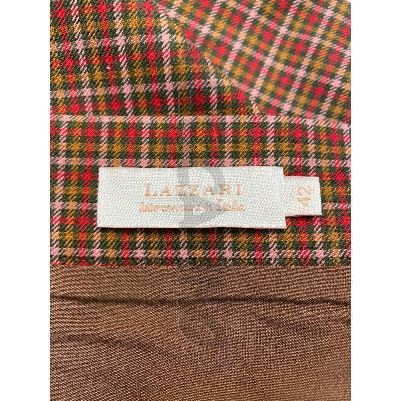 GONNA LAZZARI MARRONE QUADRO ROSSO  | Mercatino dell'Usato Roma somalia 4