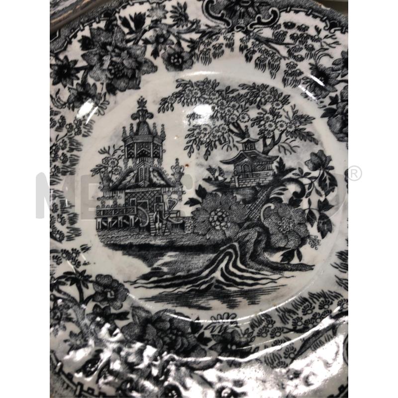 GRIPPO PIATTI INGLESI DISEGNO NERO | Mercatino dell'Usato Roma somalia 2