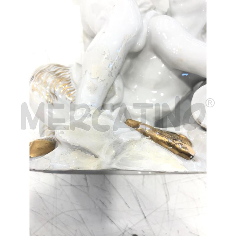 GRUPPO CAPODIMONTE BACCHETTO CON DEMONE DA RIV | Mercatino dell'Usato Roma somalia 4
