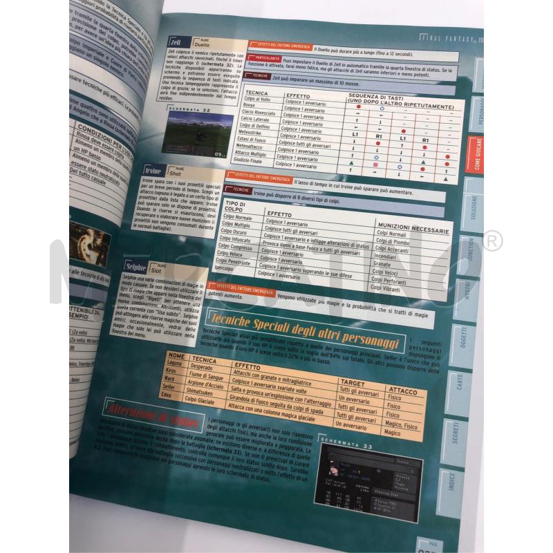GUIDA STRATEGICA FINAL FANTASY VIII 1999 | Mercatino dell'Usato Roma somalia 4