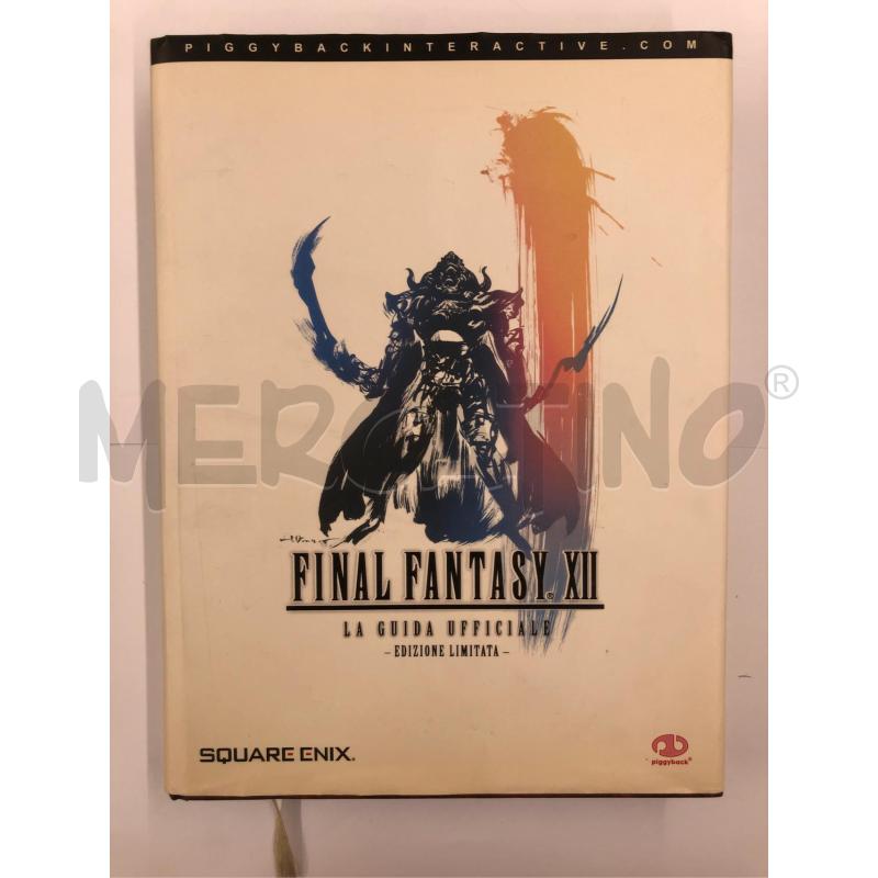 GUIDA UFFICIALE FINAL FANTASY XII ED LIMITATA | Mercatino dell'Usato Roma somalia 1