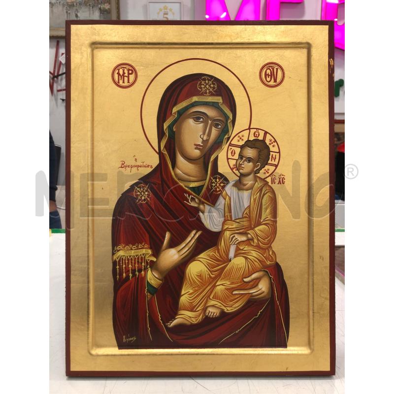 ICONA DORATA CON BAMBINO | Mercatino dell'Usato Roma somalia 1