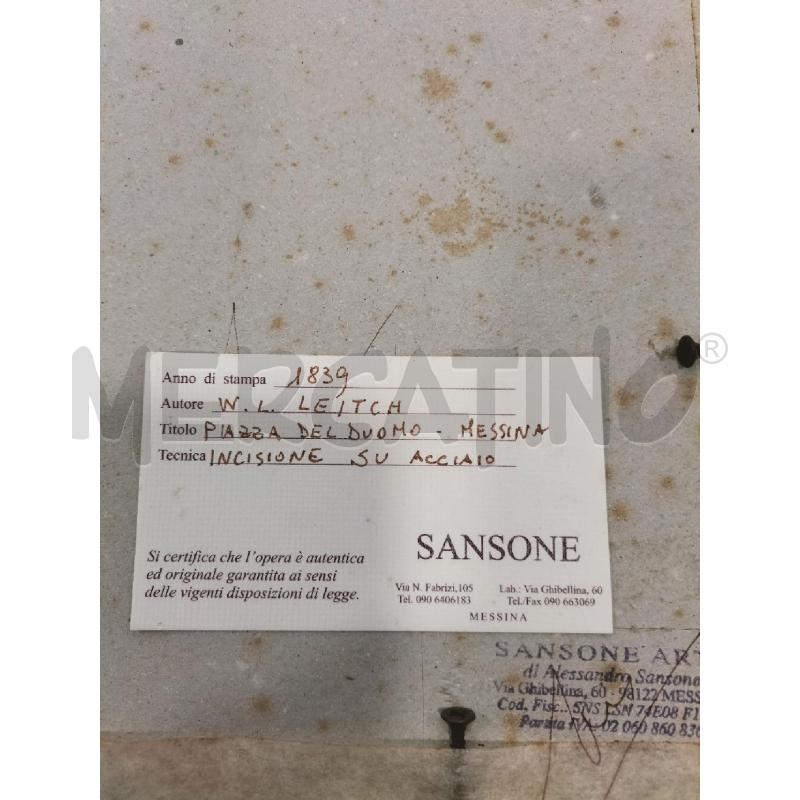 INCISIONE PIAZZA DEL POPOLO C/FREGI DA RIV | Mercatino dell'Usato Roma somalia 4