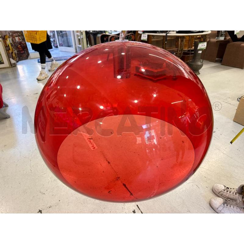 LAMPADARIO KARTELL FLY ROSSO  | Mercatino dell'Usato Roma somalia 1