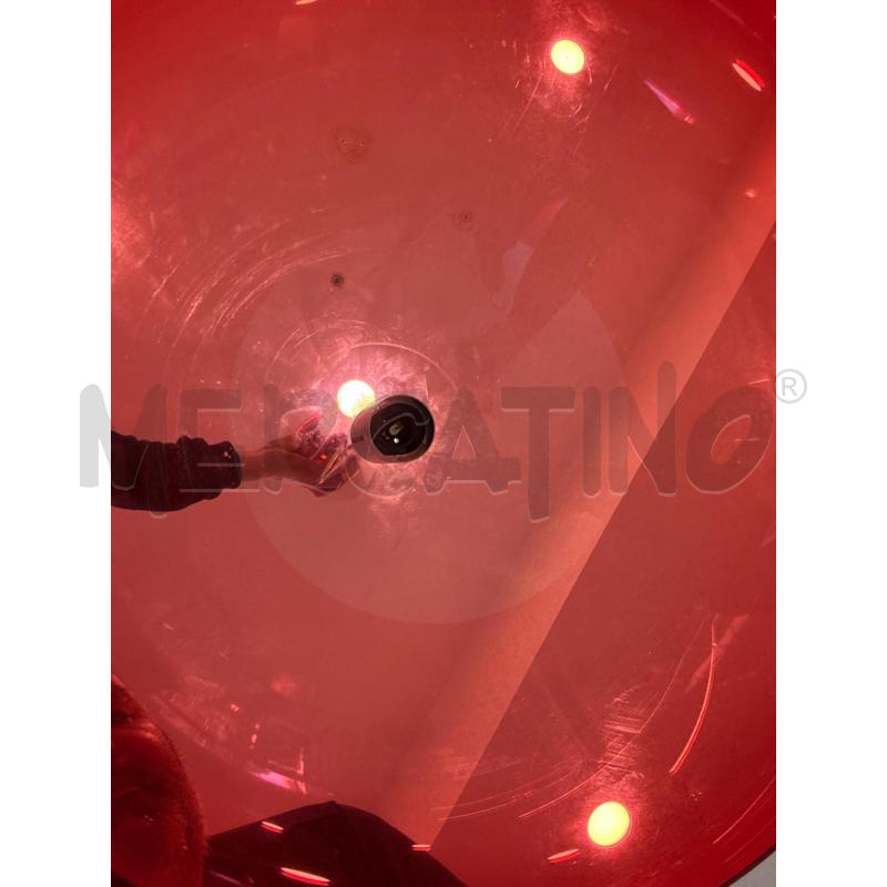 LAMPADARIO KARTELL FLY ROSSO  | Mercatino dell'Usato Roma somalia 4