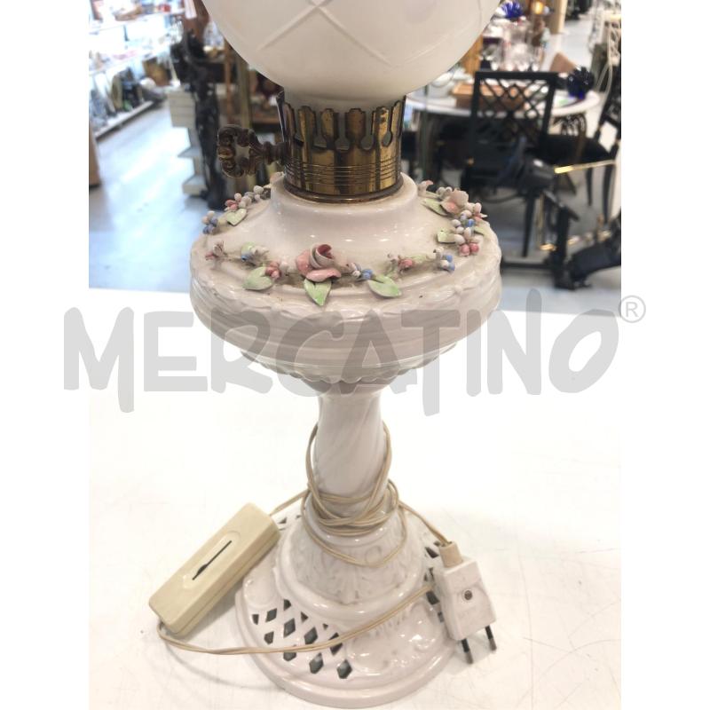 LAMPADA CERAM FIORI | Mercatino dell'Usato Roma somalia 3