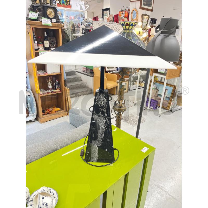 LAMPADA CINI BOERI MARMO NERO | Mercatino dell'Usato Roma somalia 1