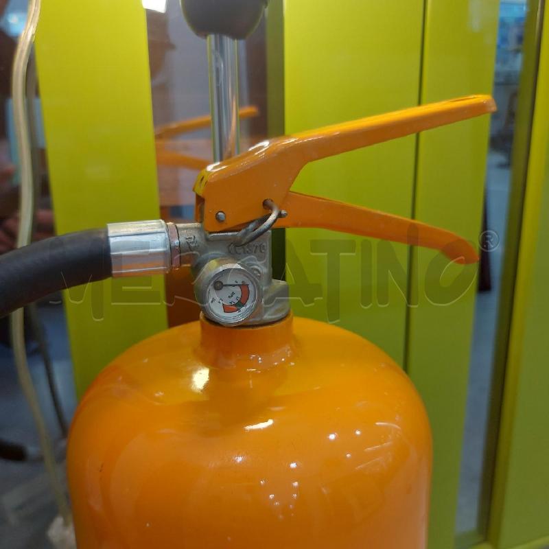LAMPADA ESTINTORE ARANCIO HERMES DA RIV | Mercatino dell'Usato Roma somalia 4