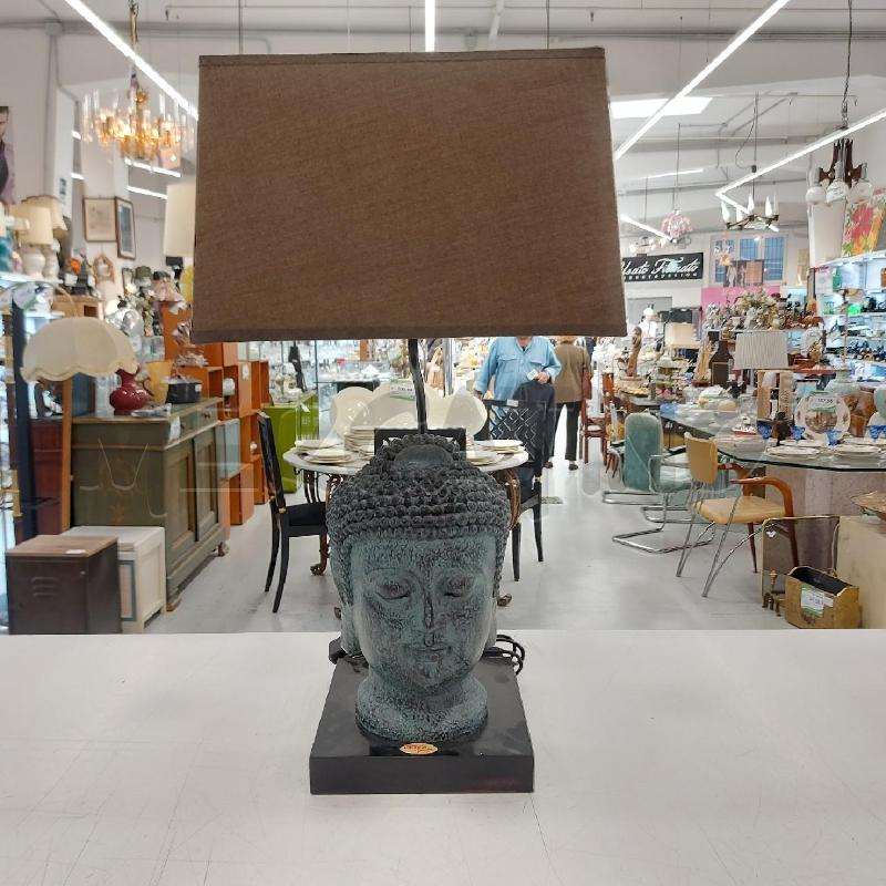 LAMPADA KARE DESIGN TESTA BUDDAH BASE NERA | Mercatino dell'Usato Roma somalia 1