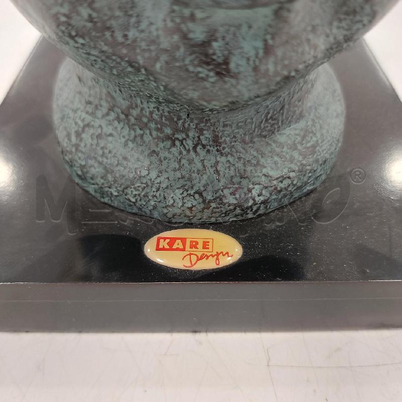 LAMPADA KARE DESIGN TESTA BUDDAH BASE NERA | Mercatino dell'Usato Roma somalia 3