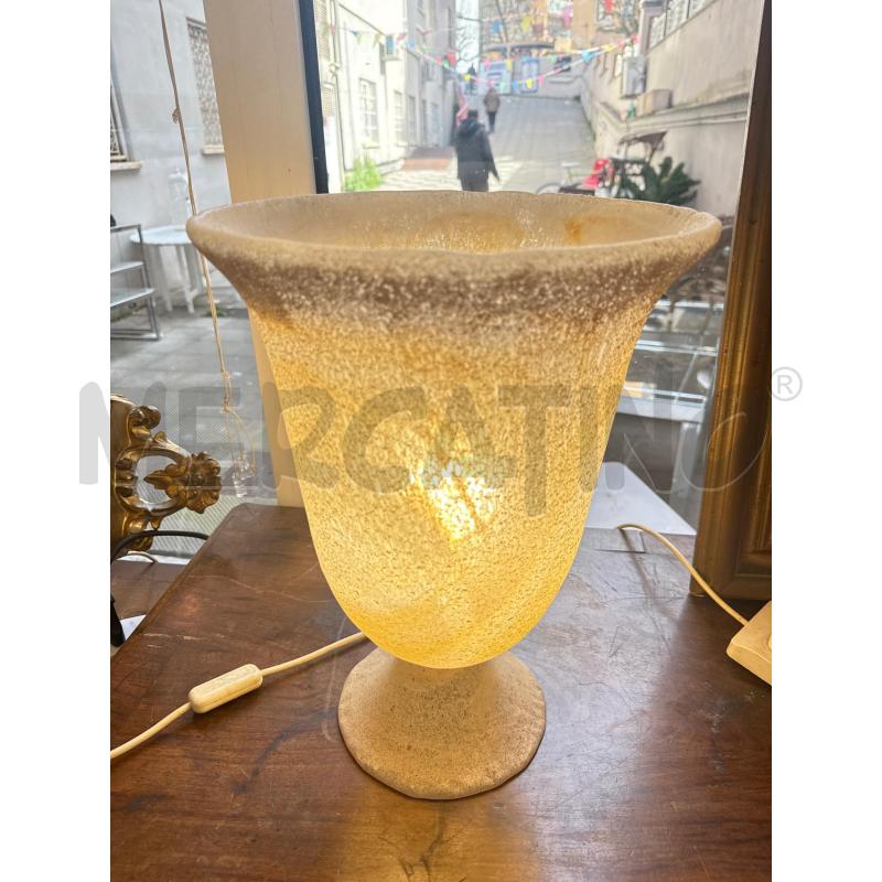 LAMPADA LA MURRINA VETRO SCAVO | Mercatino dell'Usato Roma somalia 1