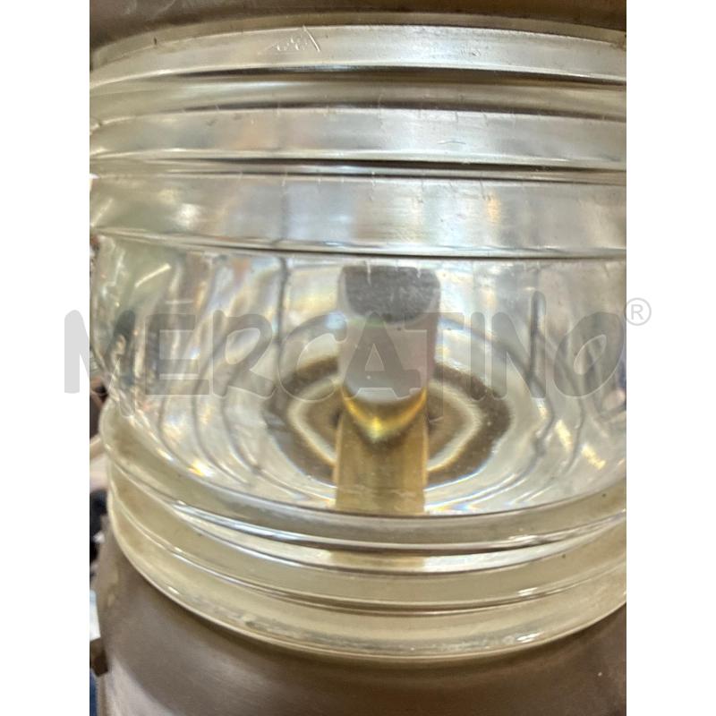 LAMPADA OLIO GRANDE DORATA  | Mercatino dell'Usato Roma somalia 4