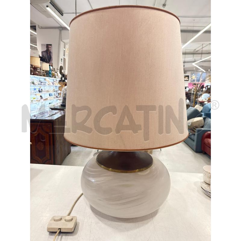 LAMPADA VETRO VINTAGE GRANDE  | Mercatino dell'Usato Roma somalia 1