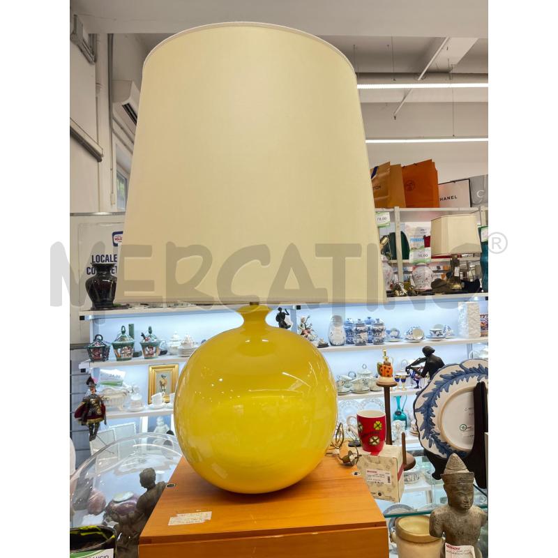LAMPADA ZACCAGNINI CER GIALLA | Mercatino dell'Usato Roma somalia 1