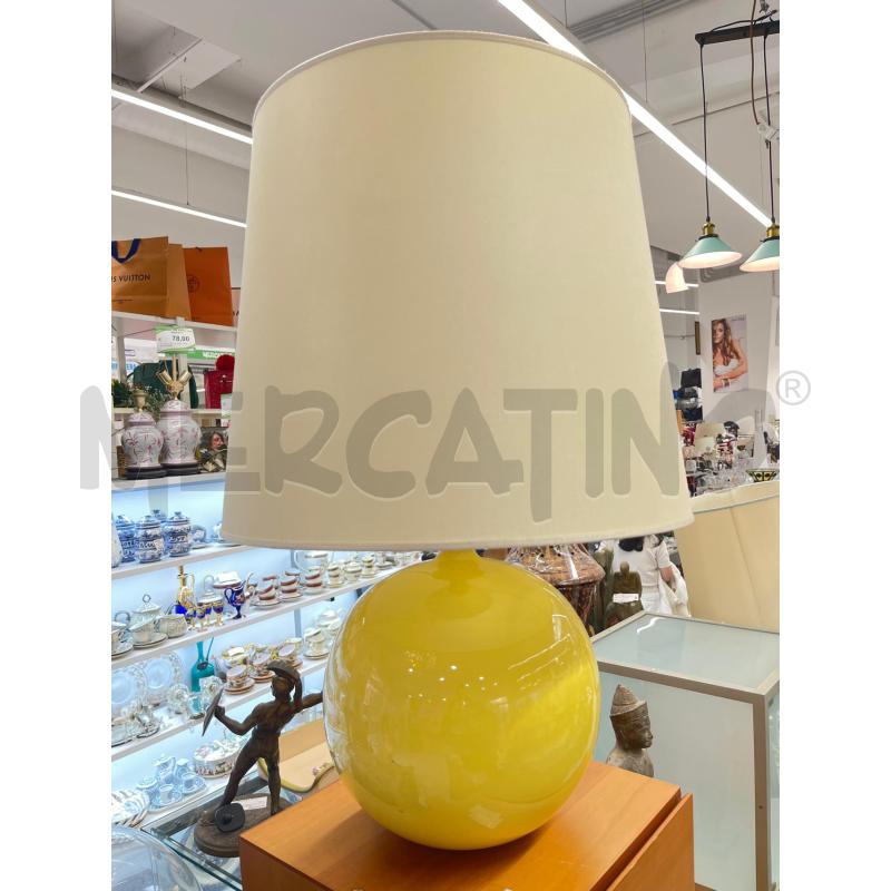 LAMPADA ZACCAGNINI CER GIALLA | Mercatino dell'Usato Roma somalia 2