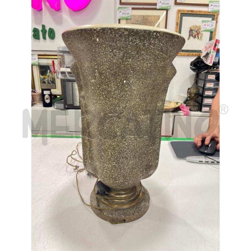 LAMPADA  VASO GRIGIO  | Mercatino dell'Usato Roma somalia 1