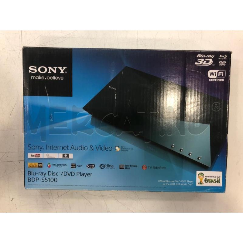 LETTORE BLU RAY 3D BDP S5100 CON SCATOLA | Mercatino dell'Usato Roma somalia 1