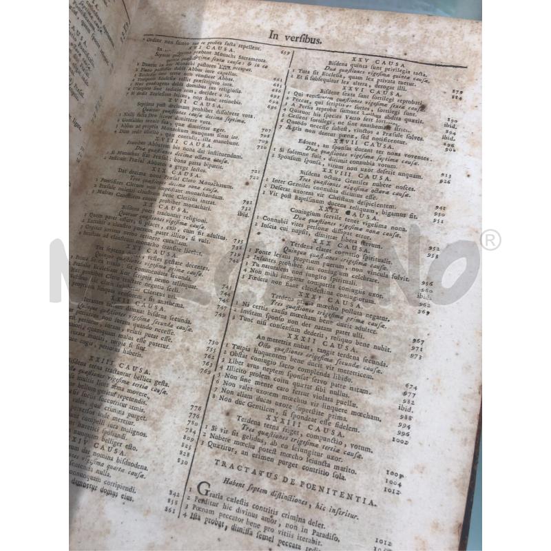LIBRI CORPUS IURIS CANONICI 1766 2 VOL | Mercatino dell'Usato Roma somalia 3