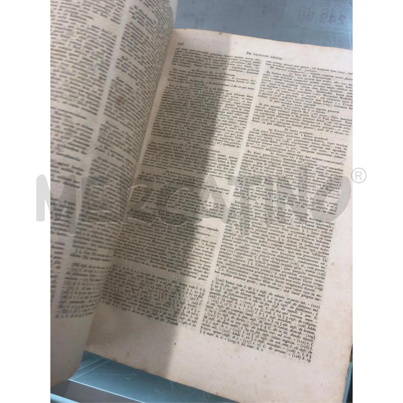 LIBRI CORPUS JURIS CIVILIS 1839 2VOL | Mercatino dell'Usato Roma somalia 3