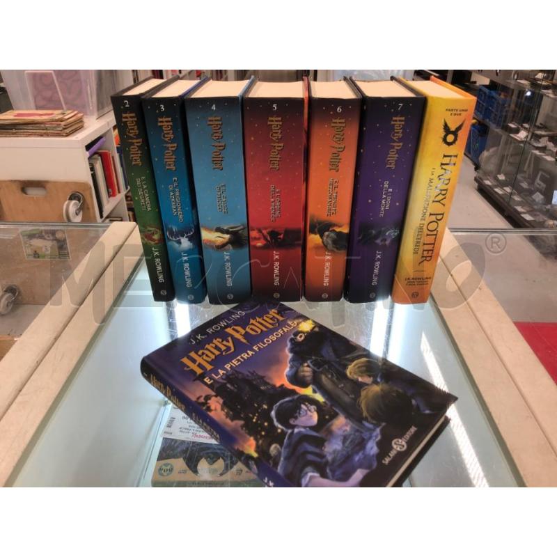 LIBRI SERIE HARRY POTTER COMPLETA 2022 | Mercatino dell'Usato Roma somalia 1