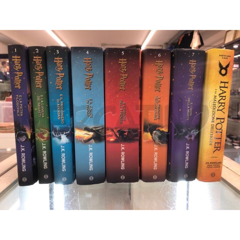 LIBRI SERIE HARRY POTTER COMPLETA 2022 | Mercatino dell'Usato Roma somalia 2
