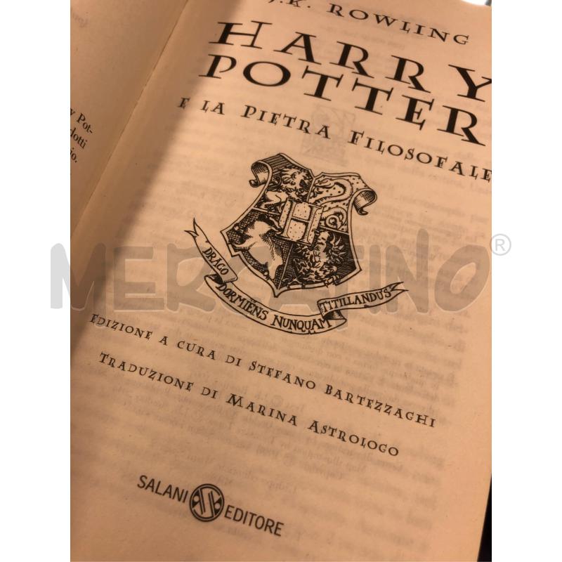 LIBRI SERIE HARRY POTTER COMPLETA 2022 | Mercatino dell'Usato Roma somalia 4
