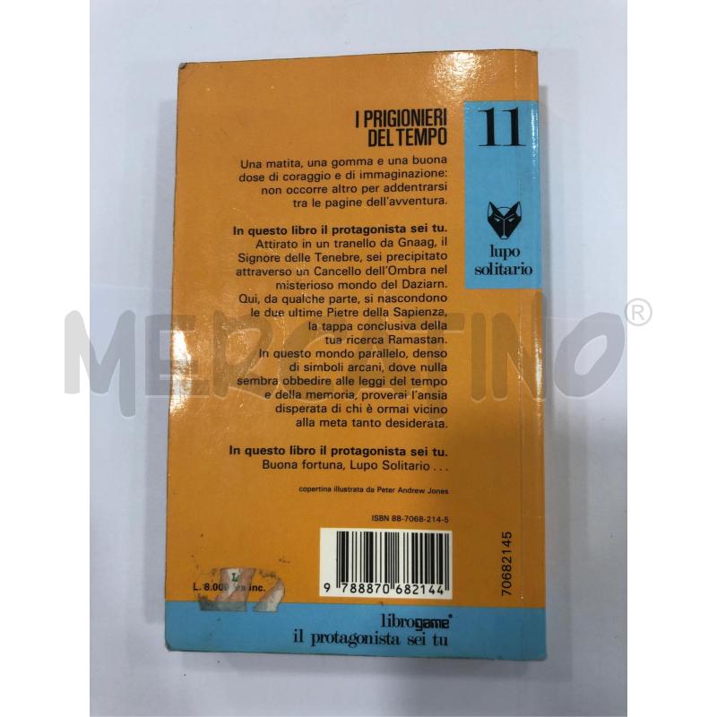LIBROGAME LUPO SOLITARIO 11 IL PRIGIONIERO DEL TEMPO | Mercatino dell'Usato Roma somalia 3
