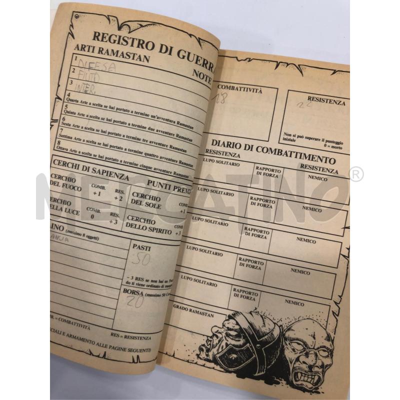 LIBROGAME LUPO SOLITARIO 11 IL PRIGIONIERO DEL TEMPO | Mercatino dell'Usato Roma somalia 5