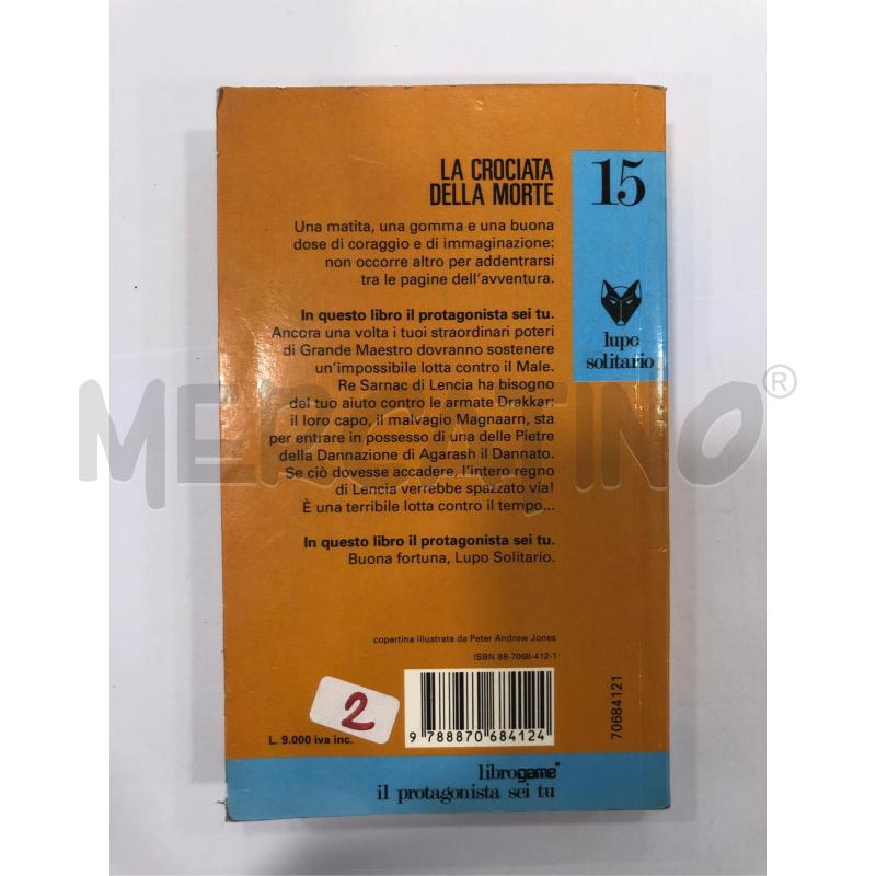 LIBROGAME LUPO SOLITARIO 15 LA CROCIATA DELLA MORTE  | Mercatino dell'Usato Roma somalia 2
