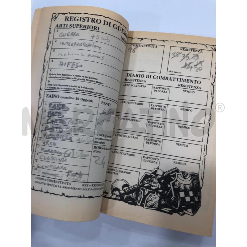 LIBROGAME LUPO SOLITARIO 15 LA CROCIATA DELLA MORTE  | Mercatino dell'Usato Roma somalia 4