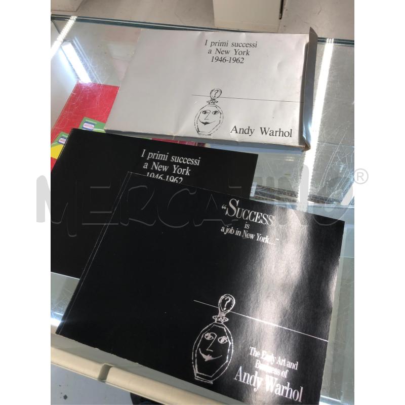 LIBRO ANDY WARHOL I PRIMI SUCCESSI A NEW YORK | Mercatino dell'Usato Roma somalia 2