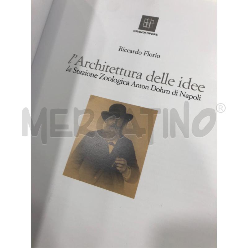 LIBRO ARCHITETTURA DELLE IDEE STAZIONE ZOOLOGICA DI NAPOLI | Mercatino dell'Usato Roma somalia 3