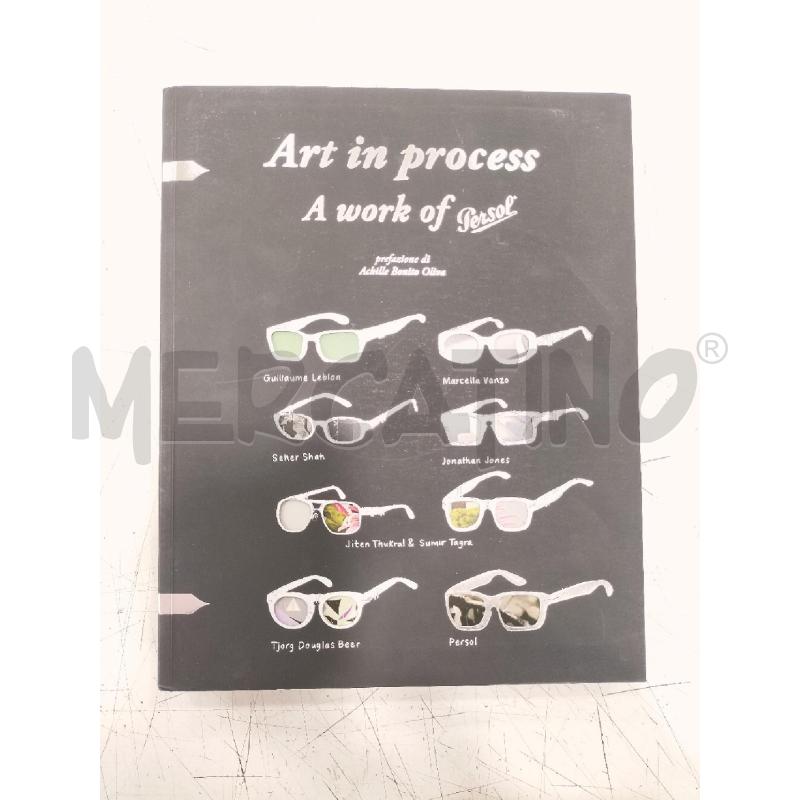 LIBRO ART IN PROCESS OCCHIALI PERSOL | Mercatino dell'Usato Roma somalia 1