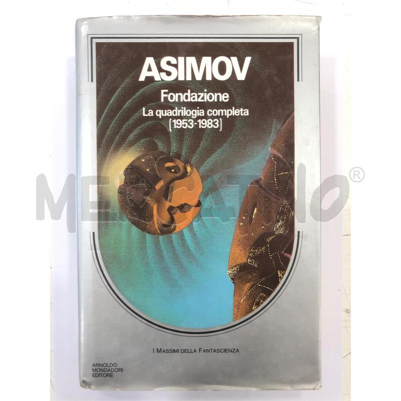 LIBRO ASIMOV LA QUADRILOGIA COMPLETA MONDADORI 1989 | Mercatino dell'Usato Roma somalia 1
