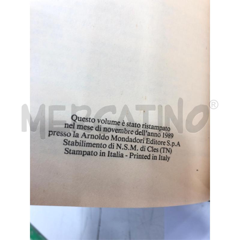 LIBRO ASIMOV LA QUADRILOGIA COMPLETA MONDADORI 1989 | Mercatino dell'Usato Roma somalia 5