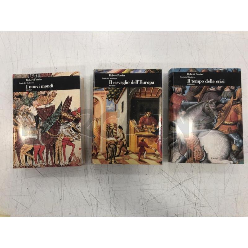 LIBRO BOX STORIA DEL MEDIOEVO FOSSIER EINAUDI | Mercatino dell'Usato Roma somalia 3